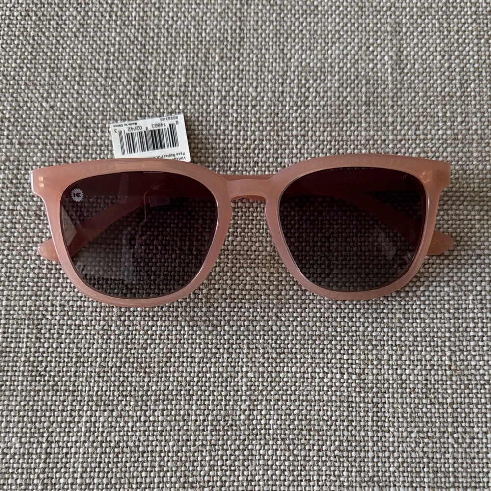 NWT Knockaround Pink Polarized Sunglasses